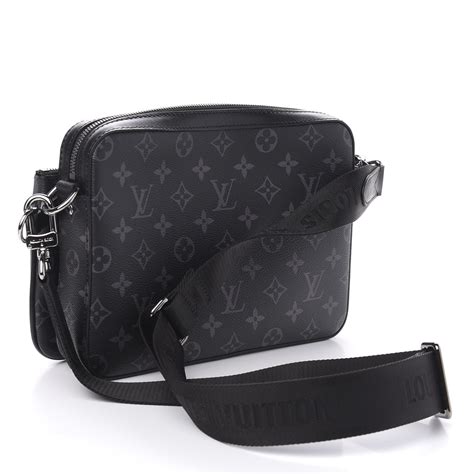 lv trio messenger monogram|trio messenger eclipse bag.